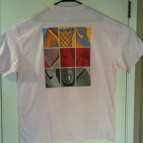 NEW NIKE BASKETBALL "Max90 Basketball GFX Tee" MEN'S PINK T-SHIRT XL HJ3325-663 - Picture 7 of 9